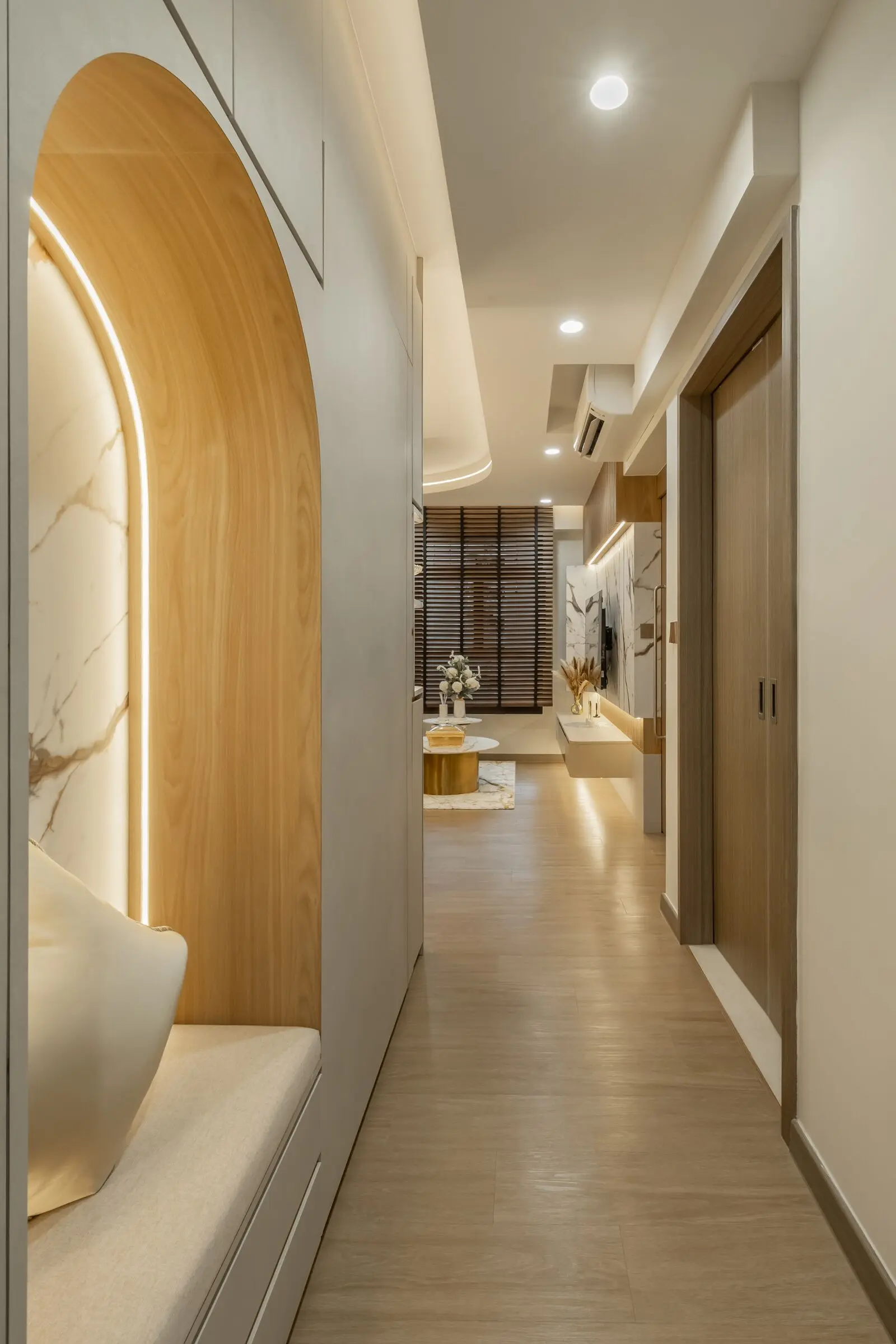Vertical interior detail at 125A Tengah Drive
