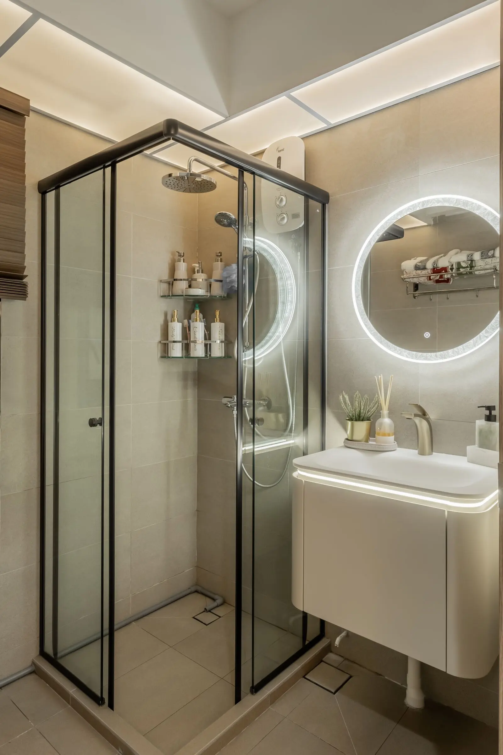 Vertical interior detail at 125A Tengah Drive