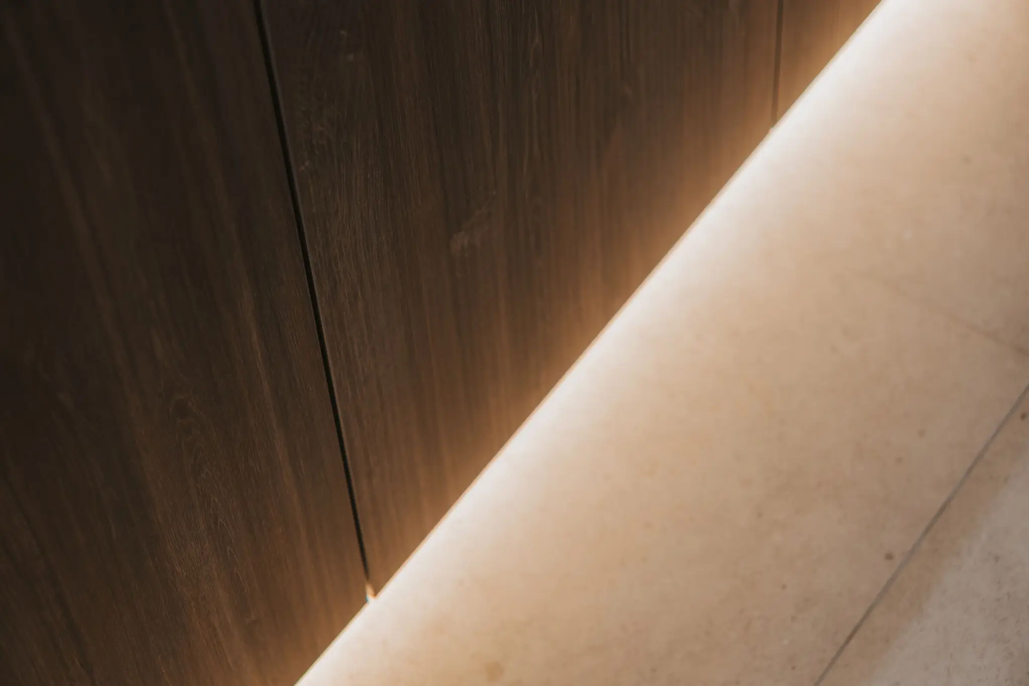 Kitchen carpentry and worktop detail at 213C Punggol Walk