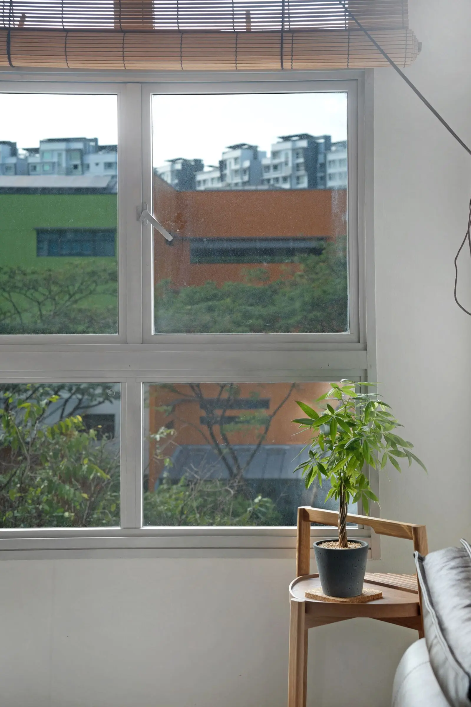 Vertical living and dining interior detail at 213C Punggol Walk