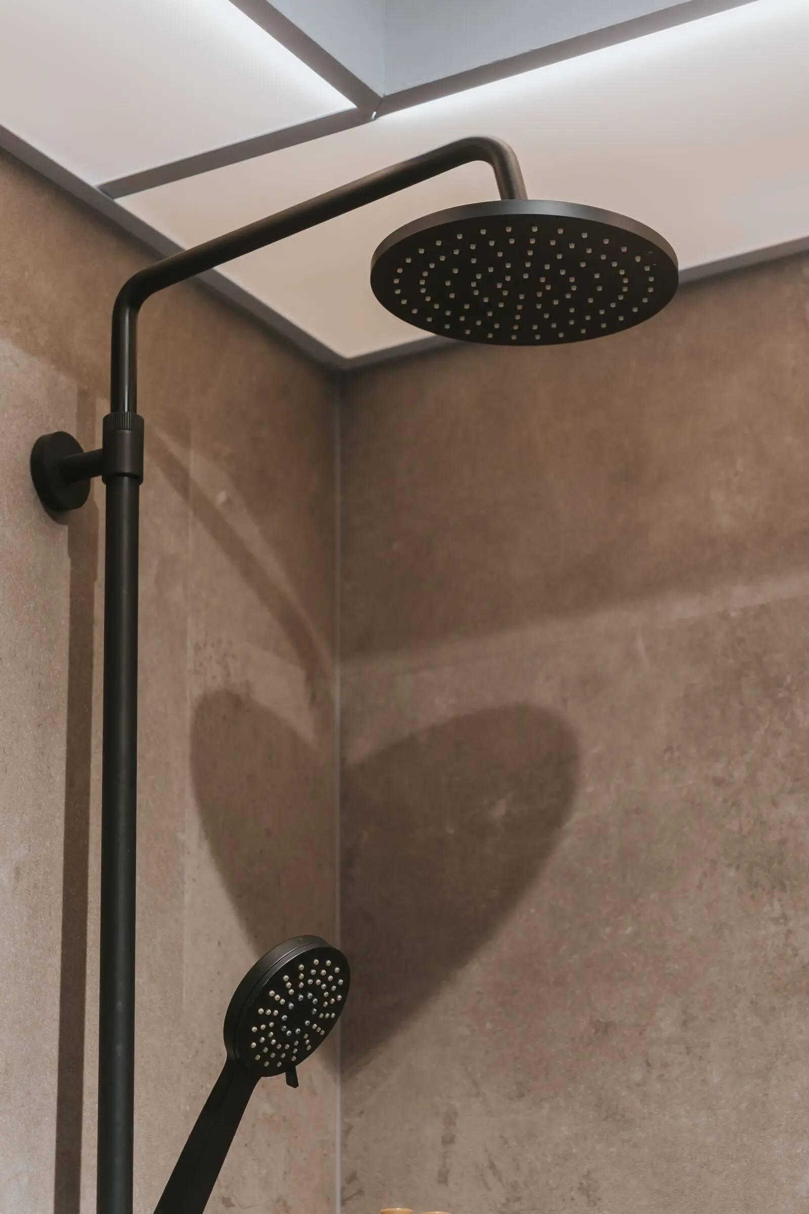 Vertical bathroom detail at 213C Punggol Walk