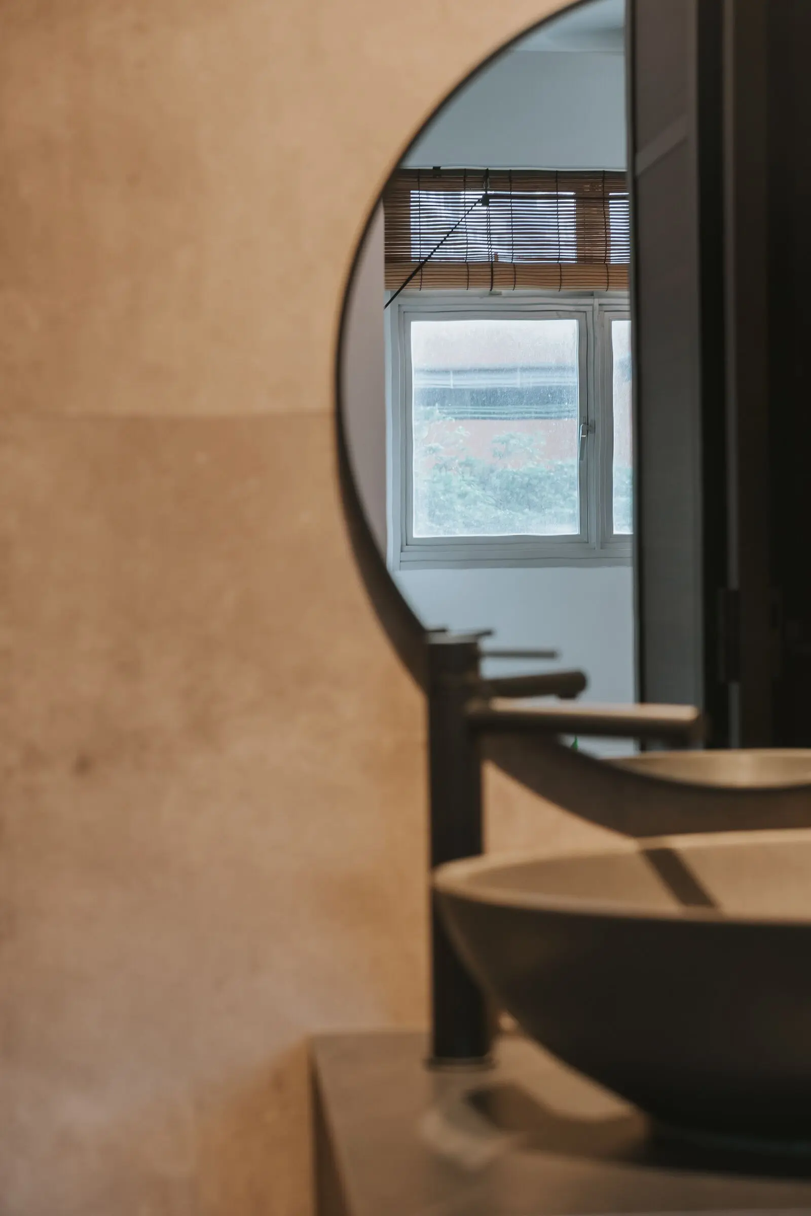 Vertical bathroom detail at 213C Punggol Walk
