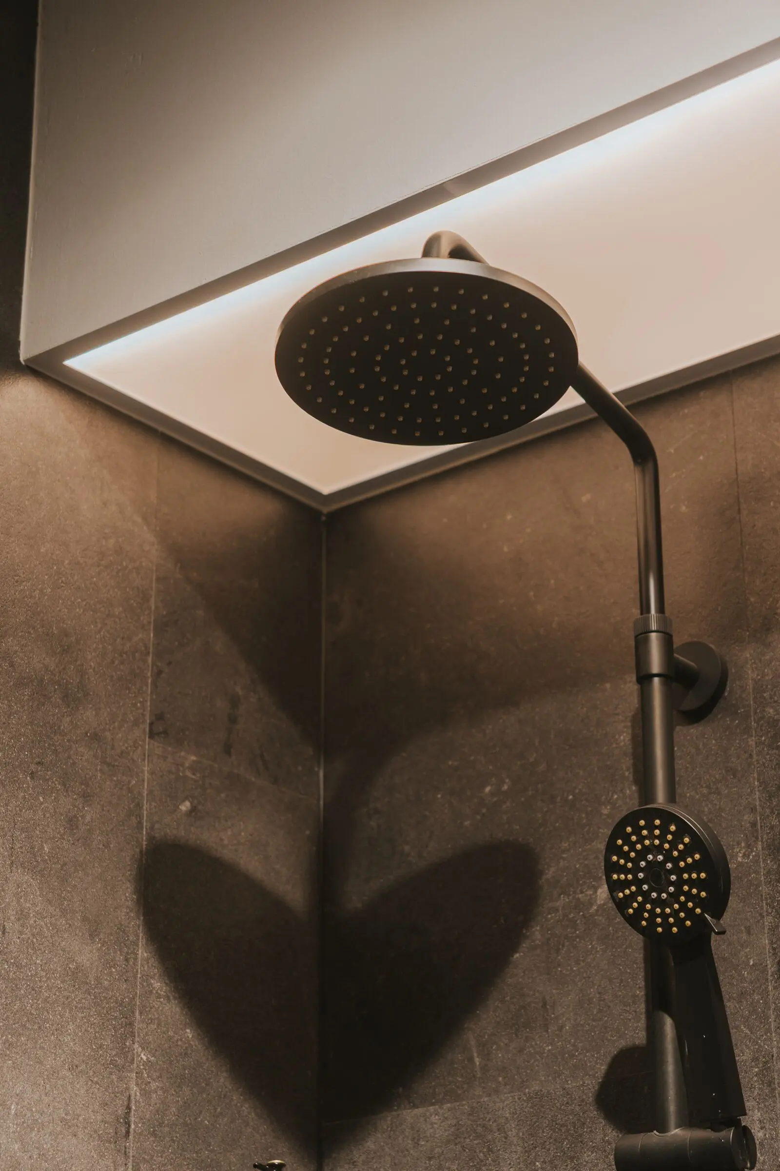 Vertical bathroom detail at 213C Punggol Walk