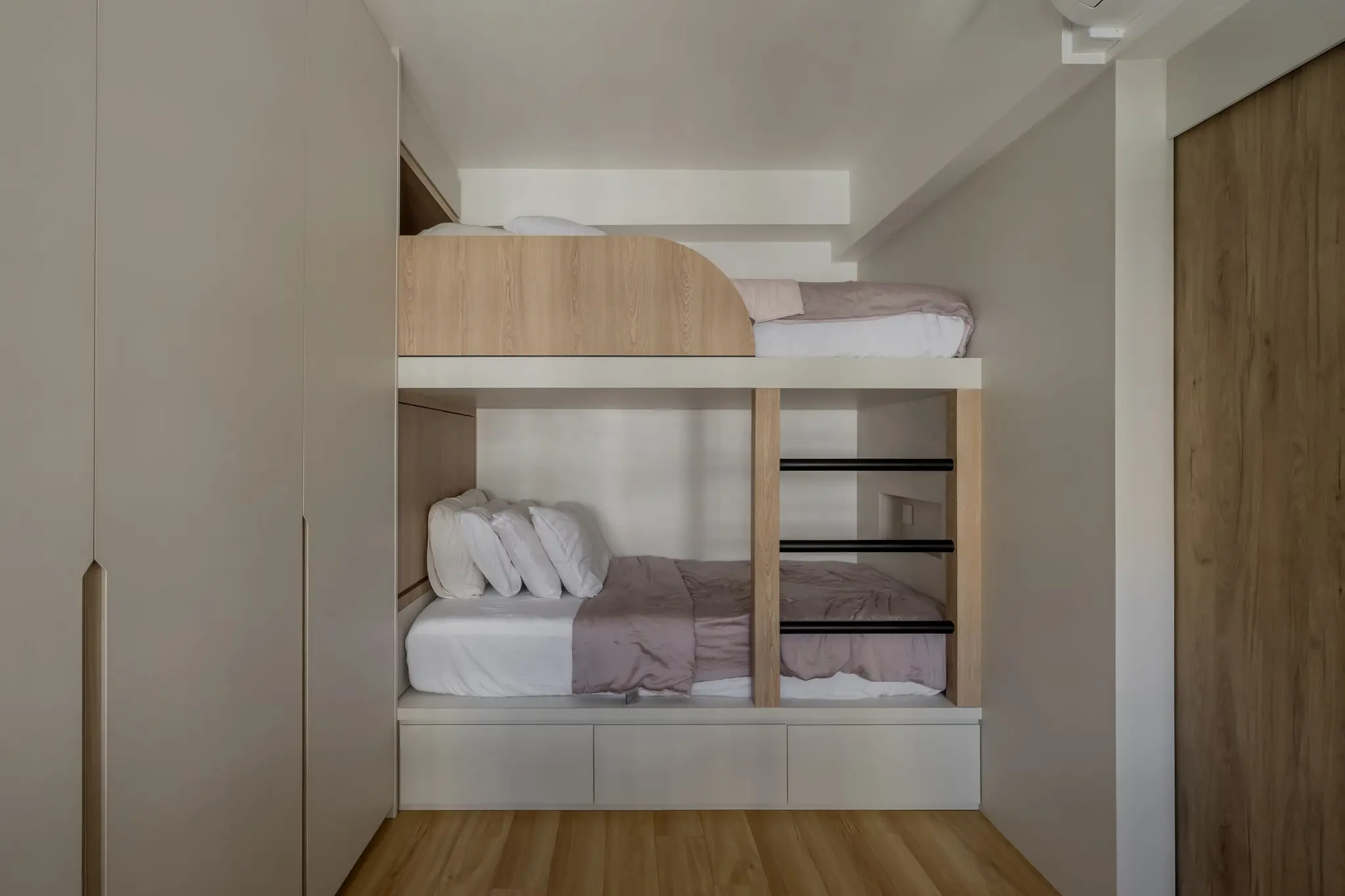 Built-in desk and wardrobe view at 248 Pasir Ris