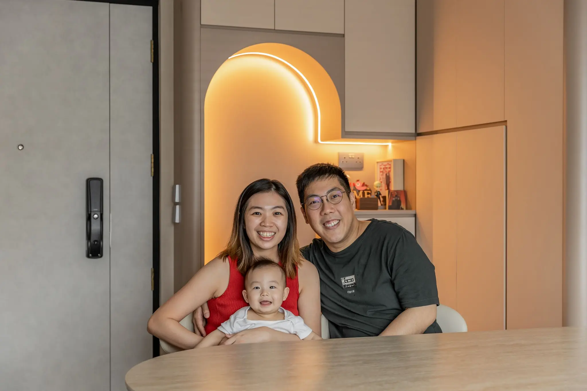Handover portrait at 268C Punggol Field