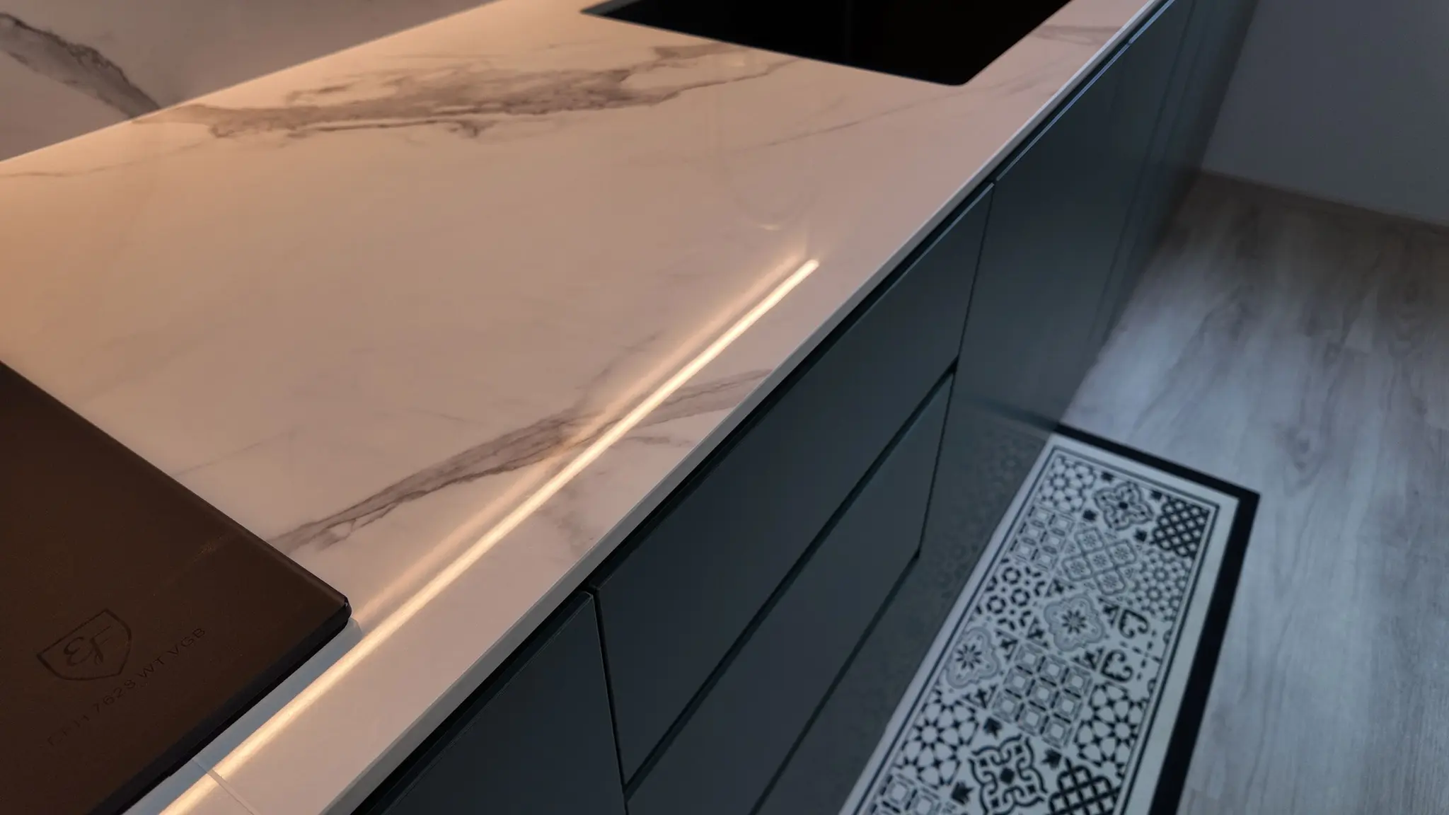 Close-up of the kitchen worktop at 337 Bukit Batok