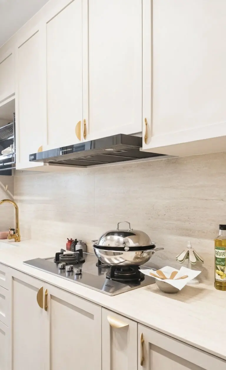 Bathroom vanity and storage detail at 371B Sembawang Ave