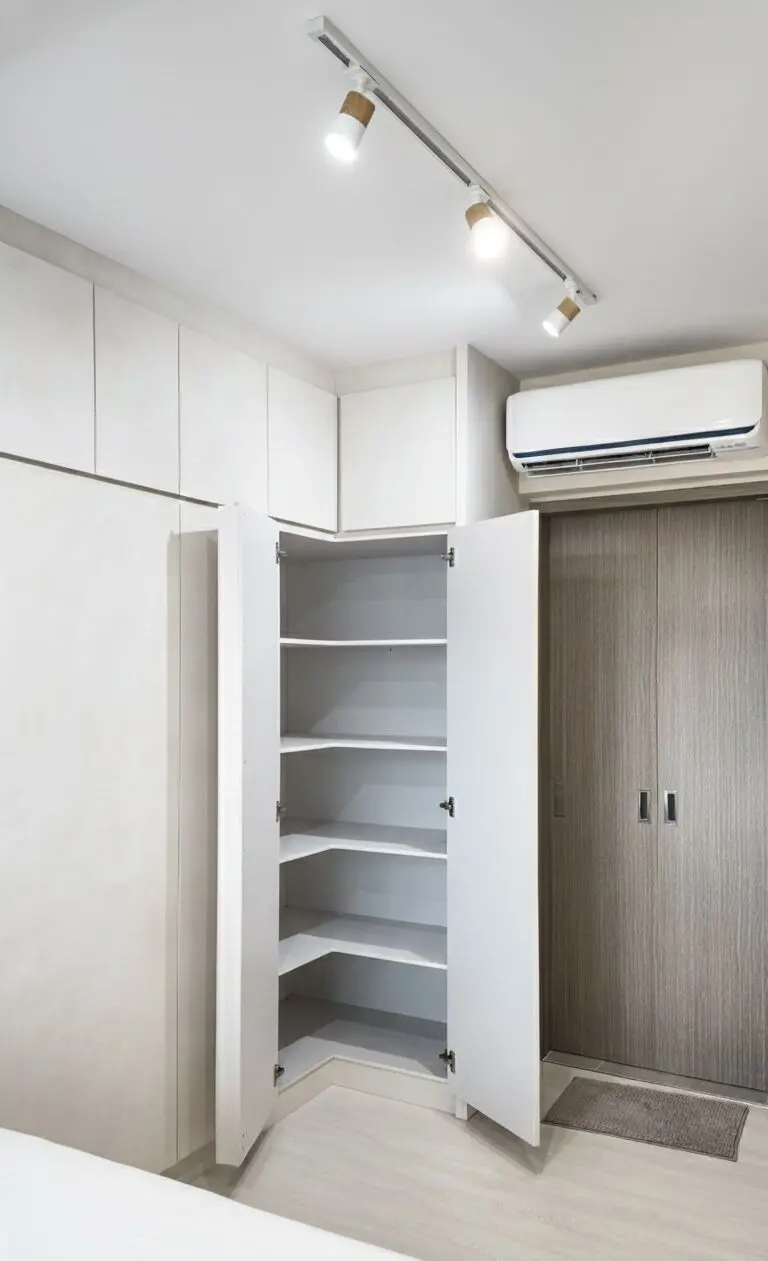Dining area with arched display shelves at 371B Sembawang Ave